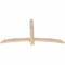 Ekena Millwork Bellingham Smooth Timber Gable Bracket, Douglas Fir, 60"W x 32"H x 1 1/2"D x 3 1/2"F, 13/12 Pitch GBW060X32X0204BEL00SDF - alternate 3